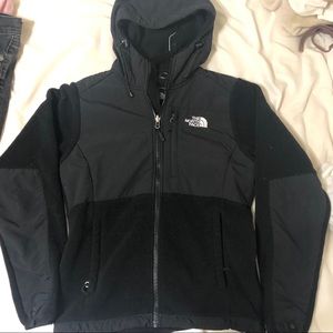 North Face Denali black fleece full zip